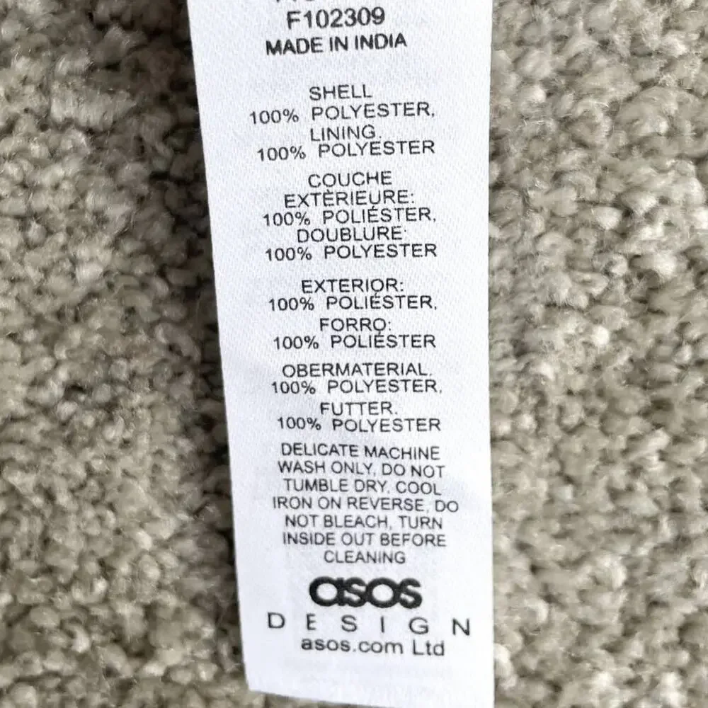 NWT!! ASOS White Ruffle Ruched Mini Skirt-Semi Sheer - Picture 5 of 9